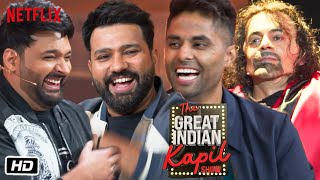 The Great Indian Kapil Show Season 2 Episode 3 with Rohit Sharma Suryakumar Review [upl. by Zampardi26]