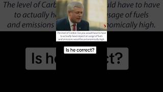 Stephen Harper On Carbon Tax latestnews Stephenharper [upl. by Dray]