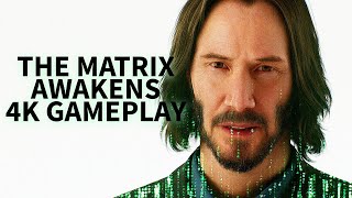 The Matrix Awakens Unreal Engine Experience Gameplay Demo [upl. by Leroi285]