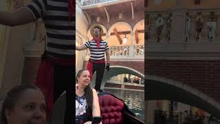 Gondola Ride at the Venetian resort Las Vegas plexusconvention2024 [upl. by Acinomad]