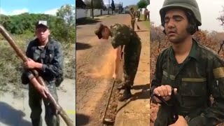 Recrutas Bisonhos do Exército Brasileiro 16  TENTE NÃO RIR [upl. by Enitsud288]