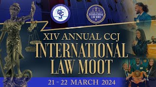 XIV Annual CCJ International Law Moot  Opening Ceremony [upl. by Razaele265]