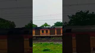 Super Fast Passengar Express WAP 7 Indian Railway shorts 🔥 [upl. by Enaitsirk]