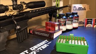 Reloading 65 Creedmoor Results Uintah Precision UPR10 [upl. by Courtenay369]