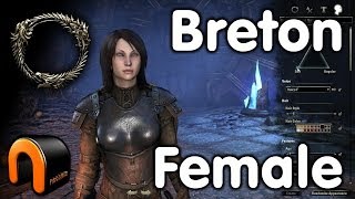 Elder Scrolls Online  Breton Female  Character Creation [upl. by Nedle]