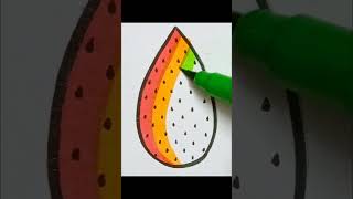 easy drop drawing 💧 art ytshorts satisfying creative [upl. by Lukas]