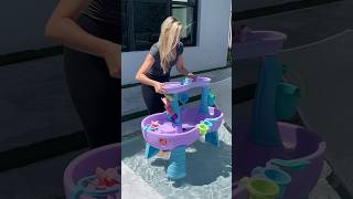 Building a unicorn water table for our pool [upl. by Yenroc885]