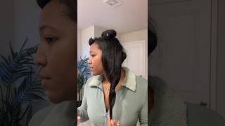 HOW TO  Make Your Silk Press Last Longer on Natural Hair  Flexi Rods  Night Time Routine [upl. by Fruma]