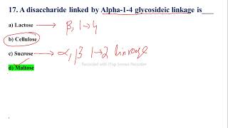 TestCarbohydrates amp Lipids Discussion by MJSChemistry with MJSppsckppscFpsc [upl. by Stargell62]