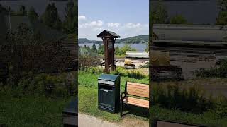 Huntsville Train Station muskoka ontariotravel shorts [upl. by Quickman]