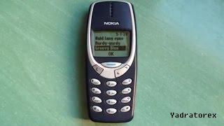 Nokia 3310 retro review old ringtones screensavers amp games Snake Vintage phone [upl. by Saticilef497]