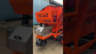 Sand Spreader from the Manufacturer  TM TICAB [upl. by Retrac]