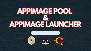 AppImage Launcher and AppImage Pool Gnome Classic Ubuntu 2204 [upl. by Catharine]