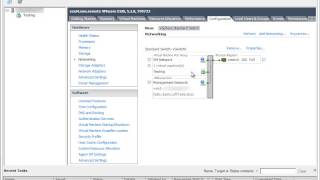 VMware vSphere 51  21 Basic Networking  Internet Access for VMs [upl. by Cyrilla]