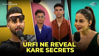 Urfi Ne Reveal Kare Secrets  Best Of Playground 3  Playground Mini [upl. by Atnwahs]