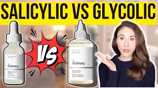 SALICYLIC ACID VS GLYCOLIC ACID  Which one should you use [upl. by Leigh476]