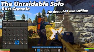 The Unraidable Solo  Rust Console [upl. by Dareg]