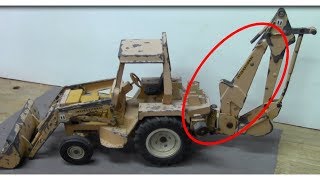 Ertl International Backhoe 472 Restoration  Diecast repair [upl. by Gow]