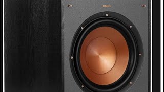 Klipsch R100sw subwoofer [upl. by Ecirehc]