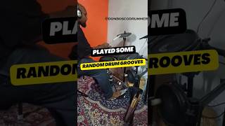 Played Some Random Drums Grooves  Don Bosco Drummer [upl. by Yve119]