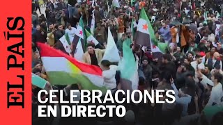 DIRECTO  Sirios en Irak celebran el fin del gobierno de El Asad [upl. by Hunfredo960]