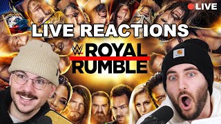 WWE ROYAL RUMBLE 2024 LIVE REACTIONS [upl. by Ahsener]