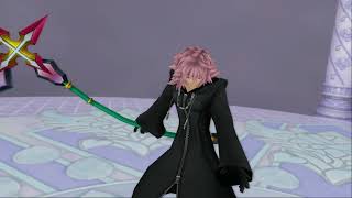 KH2 FM  Data Marluxia Battle Critical Mode [upl. by Minton]