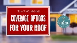 Homeowners Insurance How Wind Hail Roof Coverage Works [upl. by Tarfe]