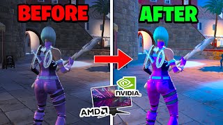 BEST COLOR Settings In FORTNITE Chapter 5  Best Settings for Fortnite AMDNVIDIACONSOLE [upl. by Ozne]