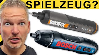 WAS TAUGEN STABSCHRAUBER BOSCH amp WORX im Drehmoment Test  WERKZEUG NEWS 255 [upl. by Ydnew502]