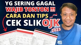 CARA DAN TIPS PENDAFTARAN SLIK OJK TERBARU 2023  SERING PINJOL WAJIB NONTON [upl. by Aissak]