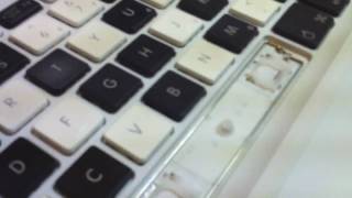 MacBook spacebar detail fixing cleaning or replacing [upl. by Lewse394]