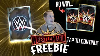 YOU WONT BELIEVE WHO WAS MY FIRST WRESTLEMANIA 35 CARD  WWE SuperCard S5 [upl. by Chase]