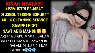 KISAH NYATA  PENGALAMANKU KERJA MENJADI CLEANING SEVICE [upl. by Anilram]