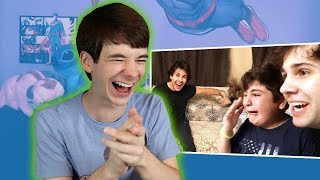 David Dobriks Invisible Prank REACTION by Magician [upl. by Hako]