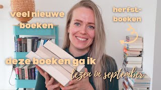 Leeslijst voor september  eindelijk herfst tijd voor herfstboeken 🍂🍁 [upl. by Draude525]