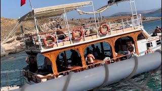 TEKNE TURU BODRUM TURGUTREİS VLOG ⛵️ 🛳️ [upl. by Llehcnom]