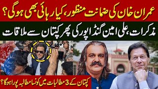 Imran Khans bail granted  Ali Amin meeting with Imran Khan  Update on 5 cases of Imran Khan [upl. by Granger870]