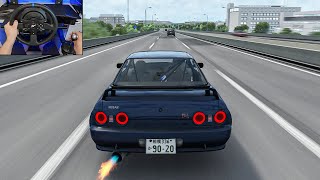 1300HP Nissan Skyline GTR R32 With Sequential Gearbox  Assetto Corsa  Thrustmaster T300 RS [upl. by Ahsyia955]