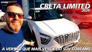 HYUNDAI CRETA LIMITED 2024  A Versão Que Mais Vende Do SUV [upl. by Arahd]