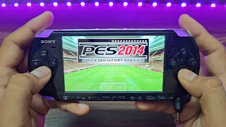 PES 2014 on PSP in 2024 😍 [upl. by Clea]