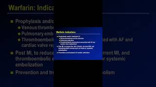 Heparin vs warfarin anticoagulants heparin uses warfarin use side effects nclexexam nursing nclex [upl. by Annekcm]