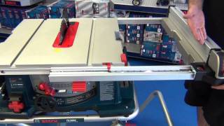 Bosch 4100 410009 tablesaw [upl. by Consalve]