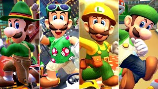 All Luigi Variants in Mario Kart Tour 2022 [upl. by Irodim]