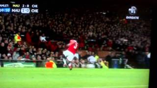 Man Utd  Chelsea Red Card Ramires [upl. by Carny722]