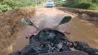 kathmandu to dolakha road condition after heavy rainfall  Asnerb Irak [upl. by Nally]