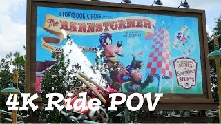 Disney World Rides Videos  The Barnstormer Roller Coaster  Magic KIngdom Park  FL Attractions 360 [upl. by Amory]