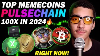 Top 5 Memecoins in PulseChain NOW 50100x [upl. by Anitrak308]