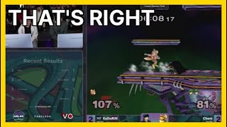 THATS RIGHT VGBootCamp  Smash Melee Highlights [upl. by Denis12]