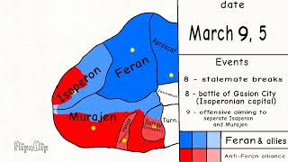 Kolmnerest quotThe Ten Day Warquot mapped [upl. by Eneg563]